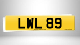 Registration LWL 89